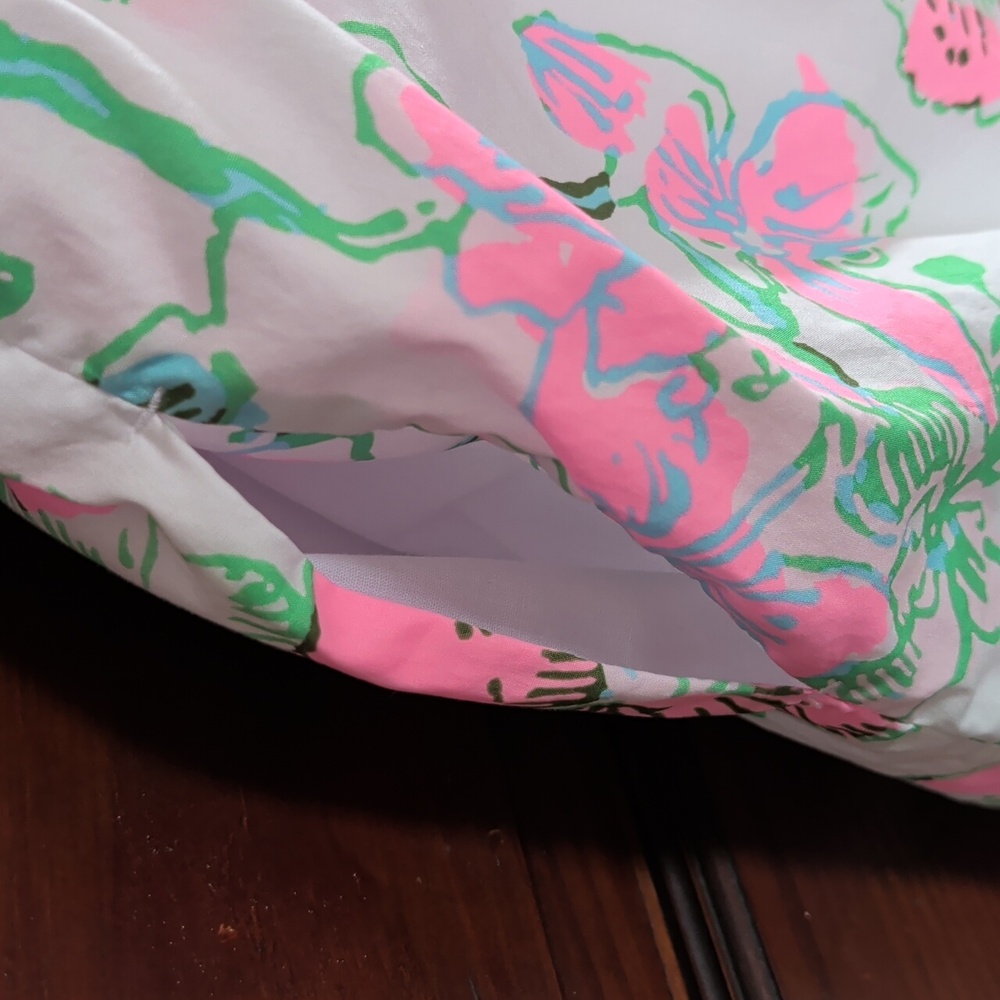 Lilly Pulitzer Mini Knoxlie Dress In Multi Oversized Orchids 12 - Picture 12 of 13